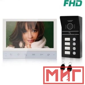 Фото 18 - Видеодомофон с экраном HD 7-дюймовый монитором.